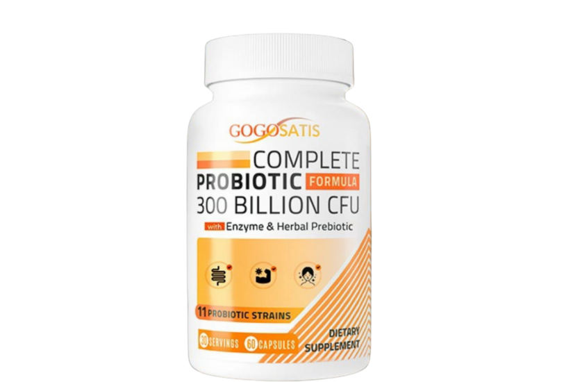 complete probiotic gogosatis 300 billones cfu – probióticos y enzimas digestivas GOGOSATIS Probióticos y Enzimas Digestivas