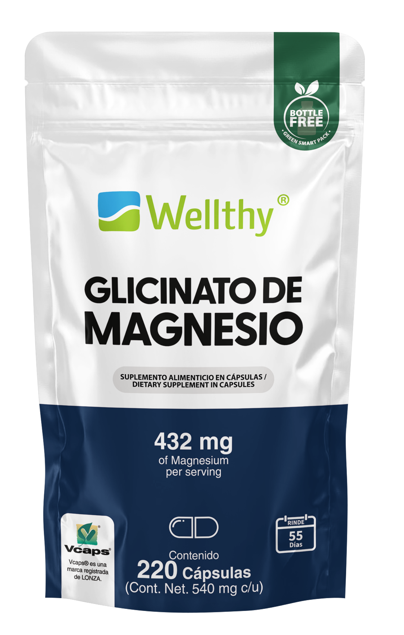 glicinato de magnesio wellthy® glicinato de magnesio wellthy®