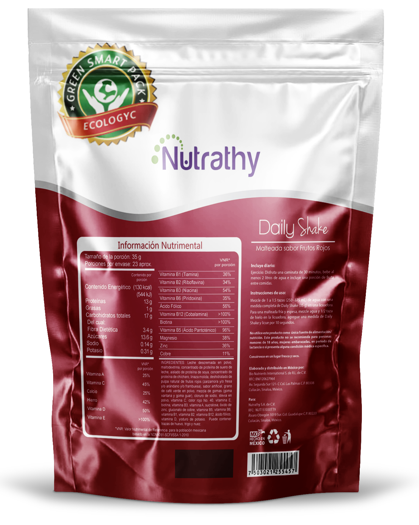 daily shake nutrathy® daily shake nutrathy®